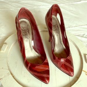 Vintage Red Pumps